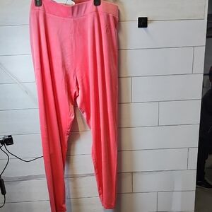 NWT Juicy Coutire Vibrant Pink Velour Pants
